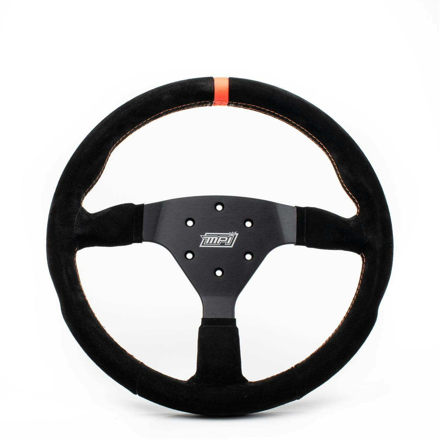 MPI MPI-F2-14 F Model Aluminum Steering Wheel, Black