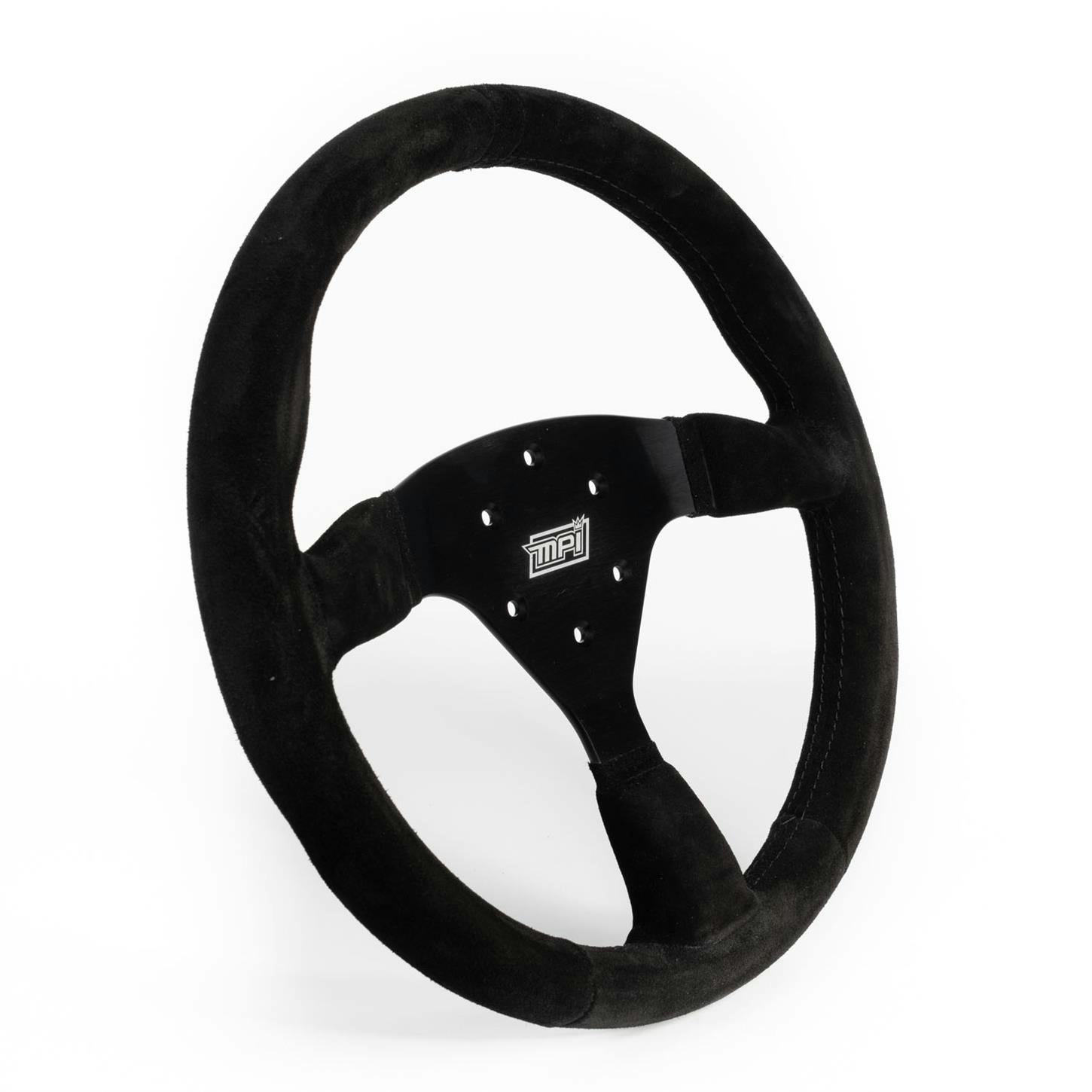 MPI MPI-F2-14-B F Model Off Road 14 In Steering Wheel, Suede, Blk