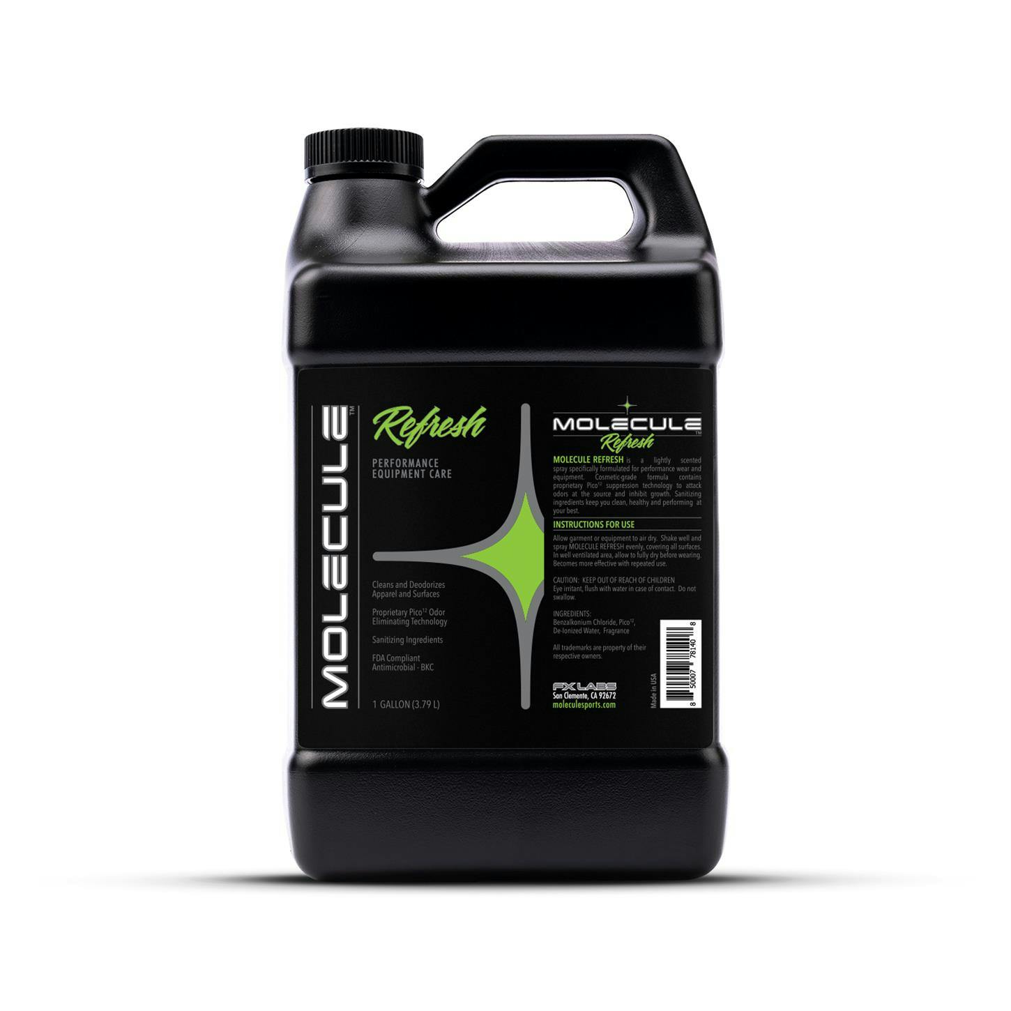 Molecule Labs MLRE1G4 Refresh Deoderizer, 1 Gallon