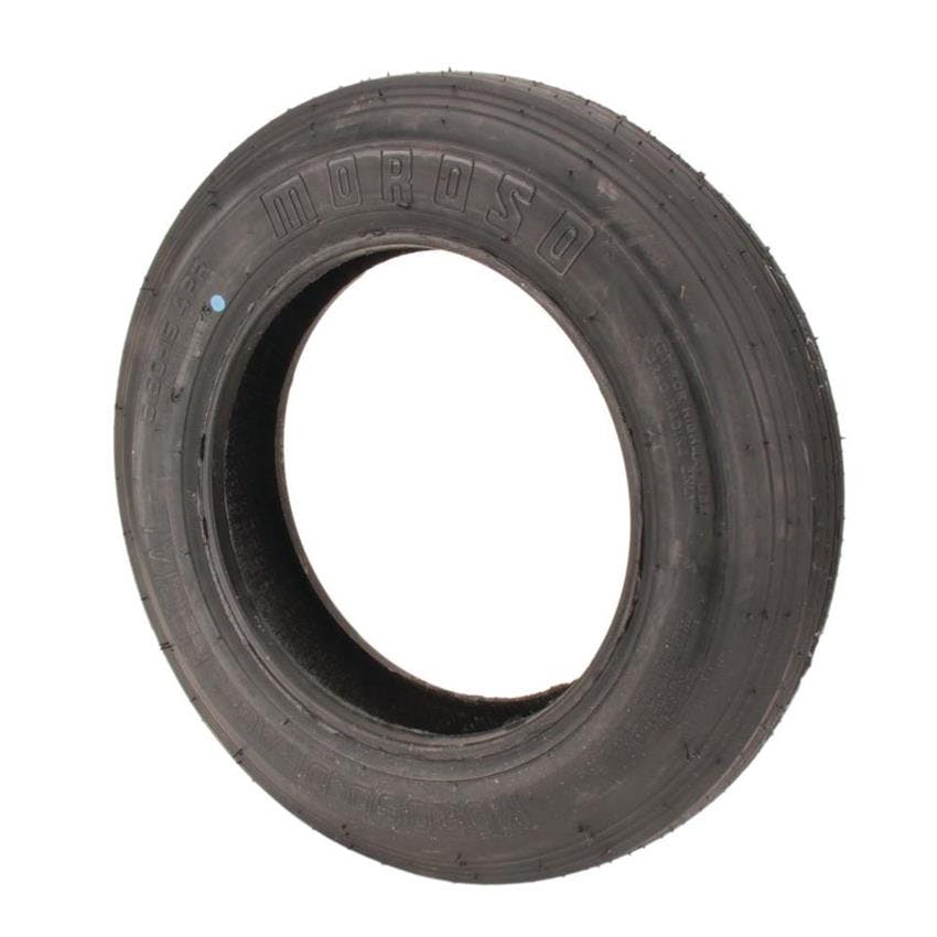 Moroso 17050 Drag Special Front Tire, 25.25 x 5.50 x 15 In, Blackwall