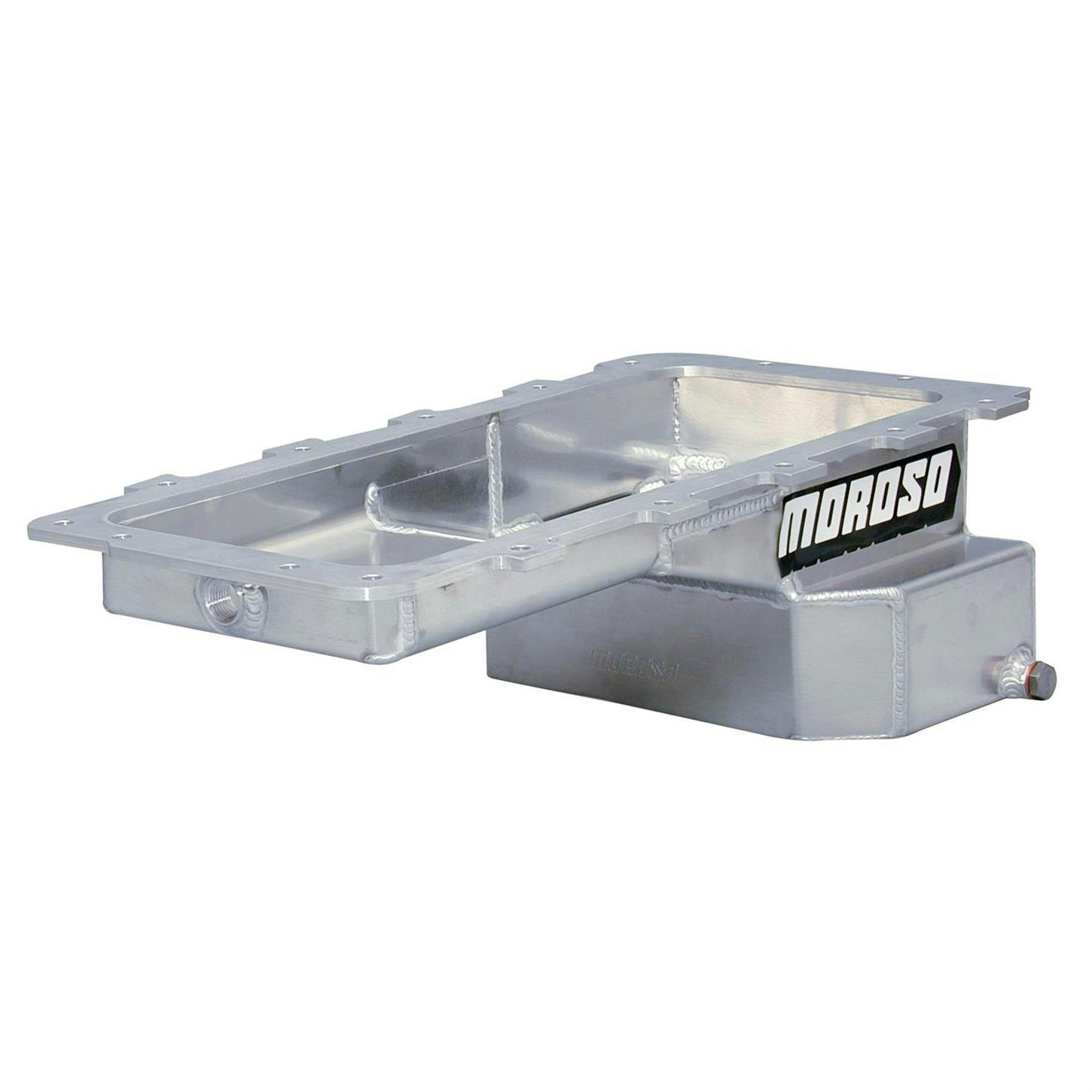 Moroso 20555 Oil Pan, Ford 4.6-5.4, Drag Race, Rear T-sump