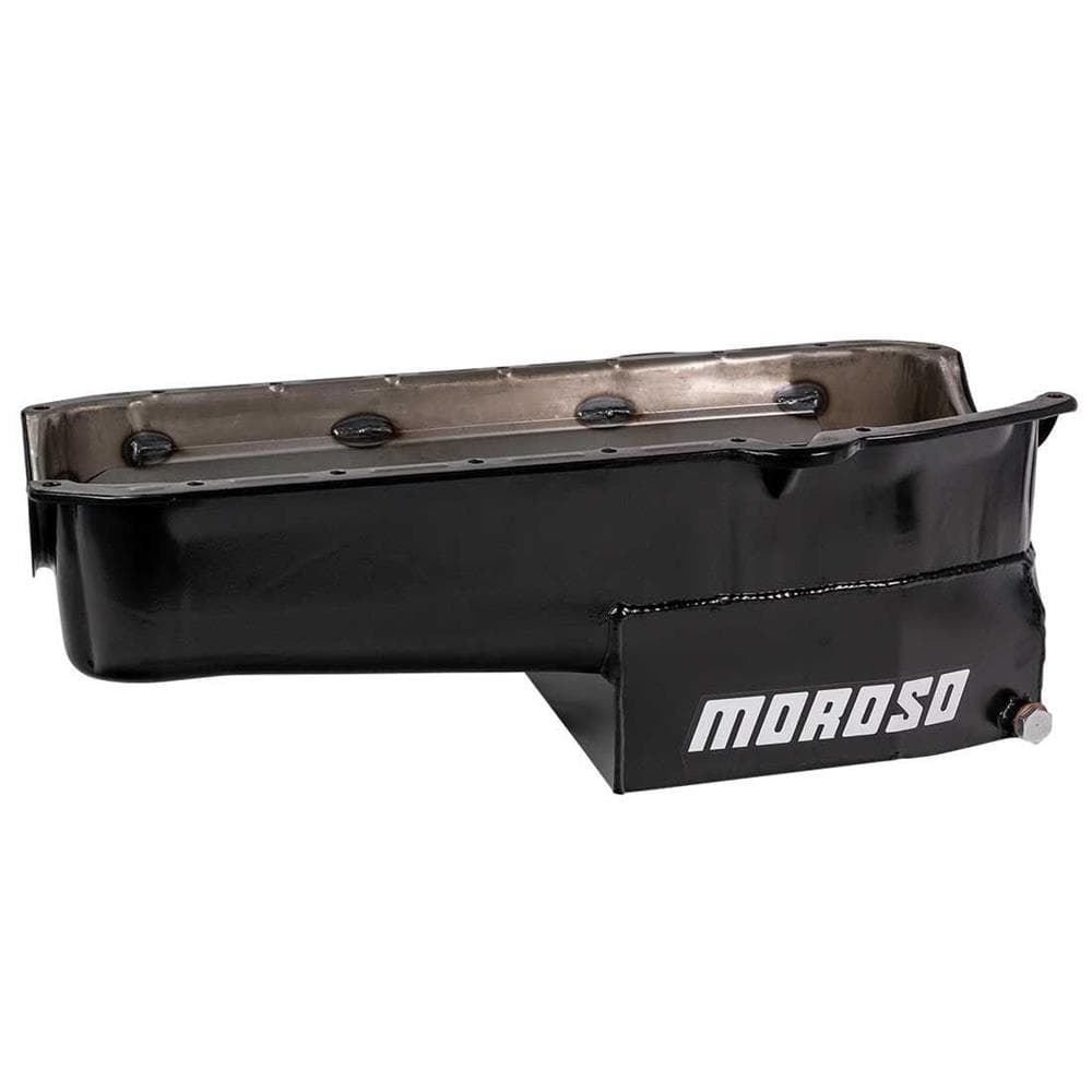 Moroso 21316 Circle Track Oil Pan, 57-79 w/ Driver Side Dipstick