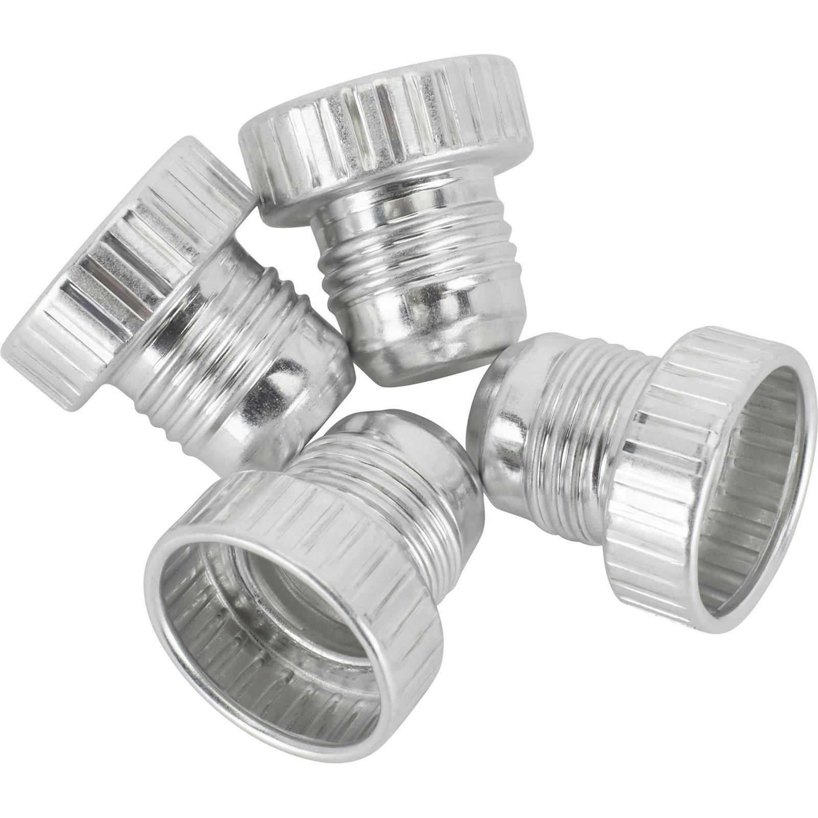 Anodized Aluminum -6 AN Flare Plug Fitting