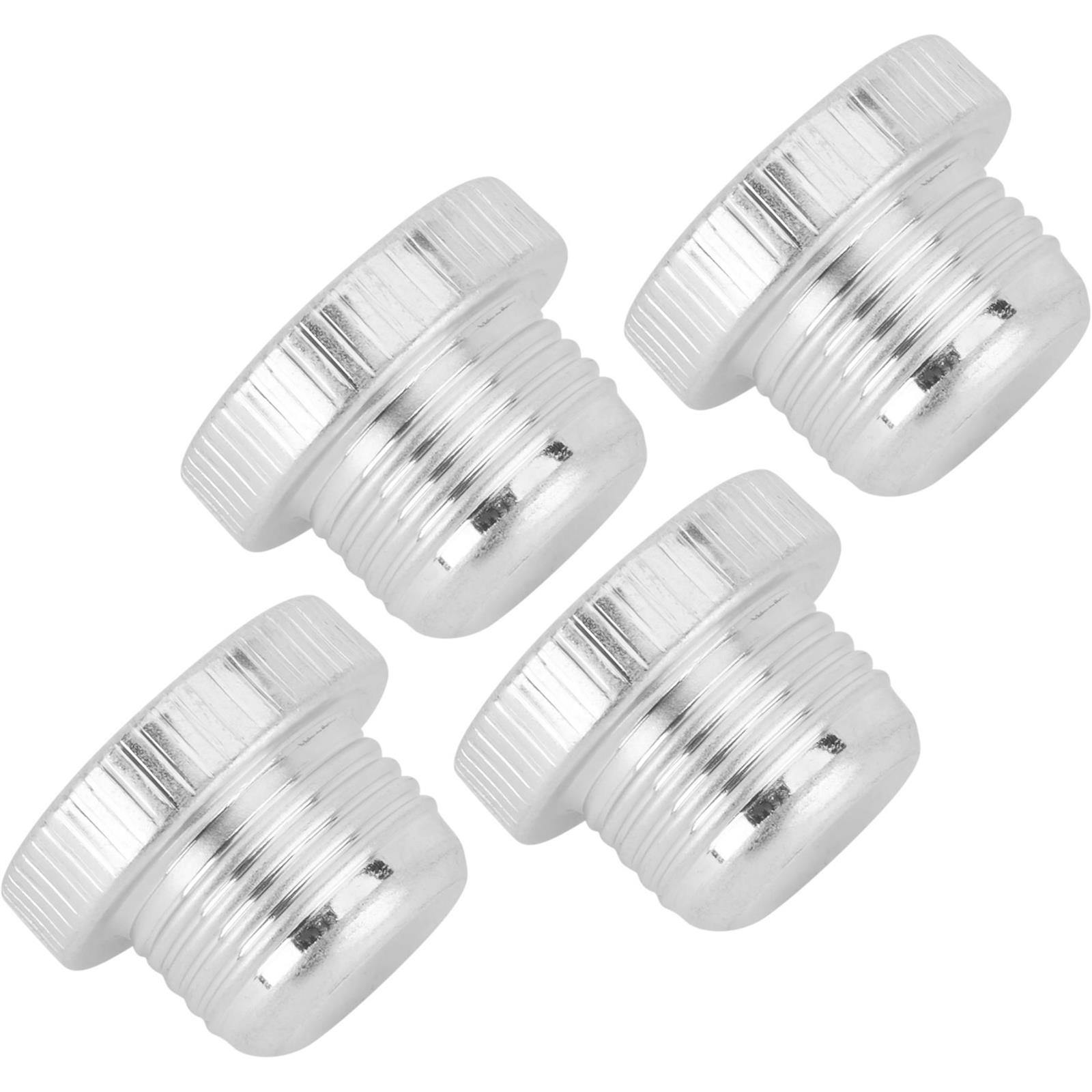 Anodized Aluminum -12 AN Flare Plug Fitting, Set of 4