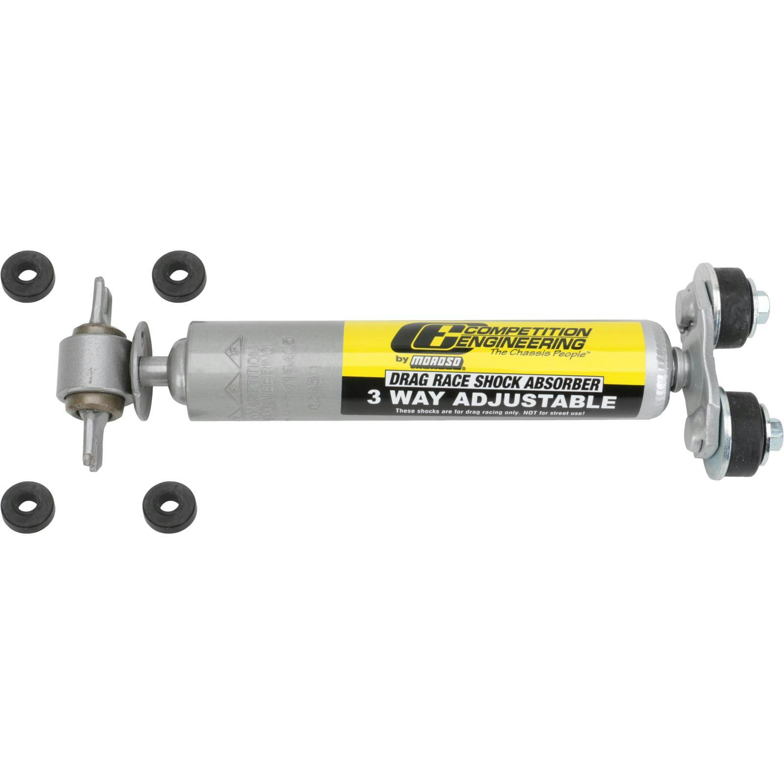 Competition Engineering C2630 Adjustable Drag Shock, 64-77 Ford