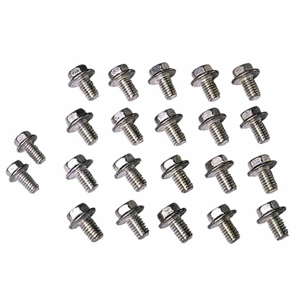 Moroso 38560 Bolts, Oil Pan, BBC/Pontiac