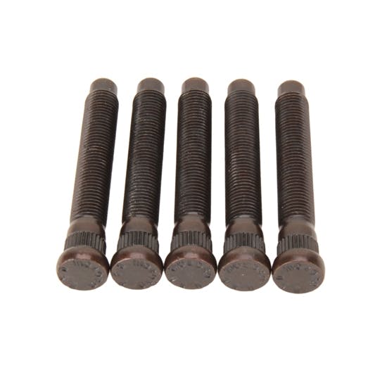 Moroso 46150 Press-In Wheel Studs, 7/16-20 x 2-7/8 Inch, .480 In. Dia