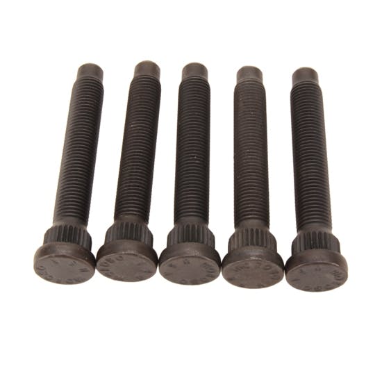 Moroso 46160 Wheel Studs, 7/16-20 x 2-7/8 Inch, .560 In Knurl