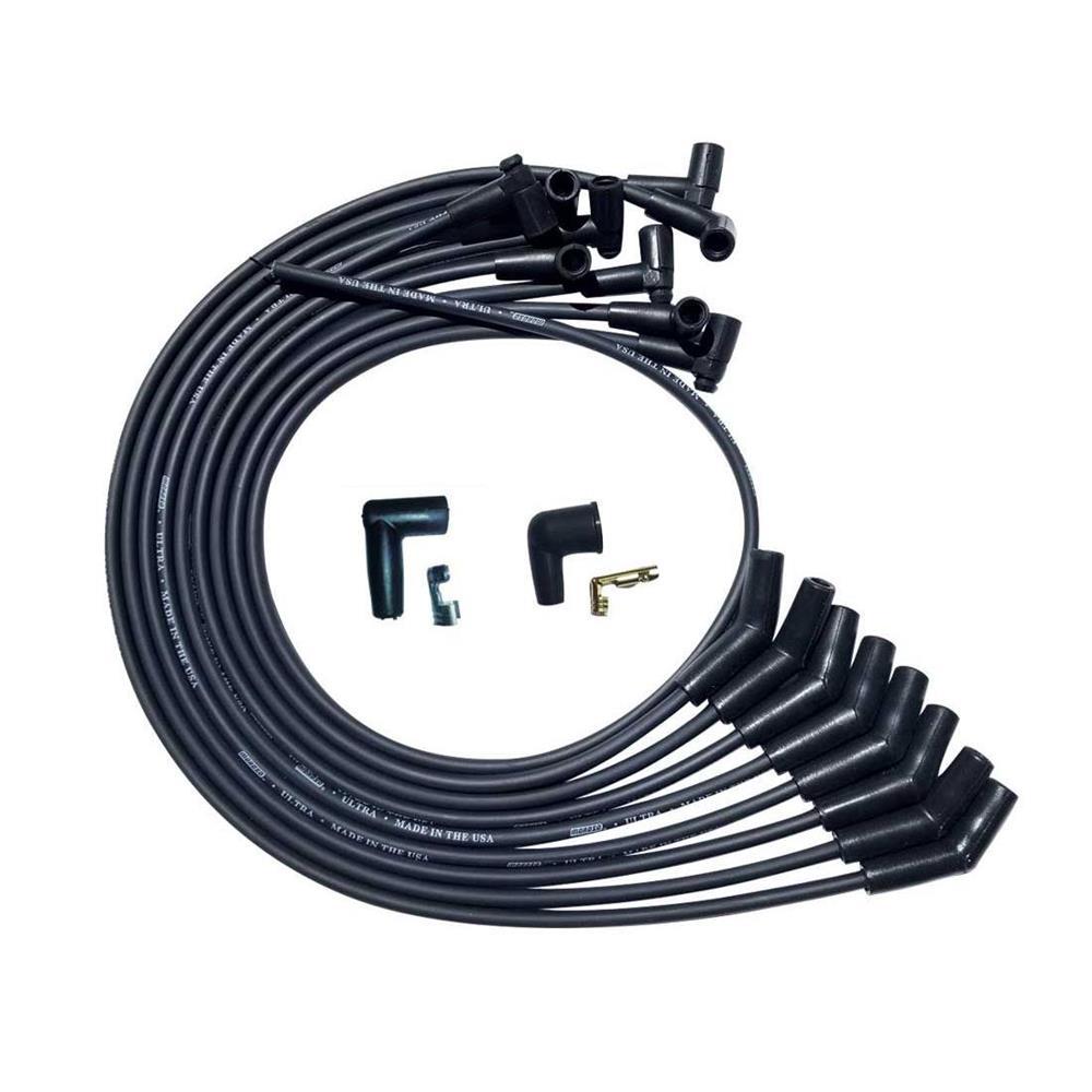 Moroso 51027 Wire Set Ultra SBC Over 135 Deg Plug 90 HEI