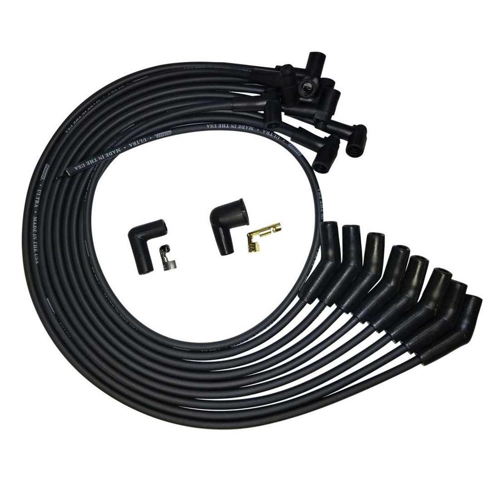 Moroso 51072 Wire Set Ultra SB Ford 135 Plug HEI Unsleeved