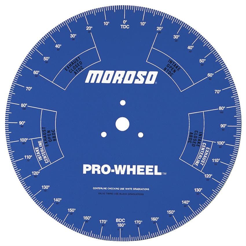 Moroso 62191 Degree Wheel, 18 In