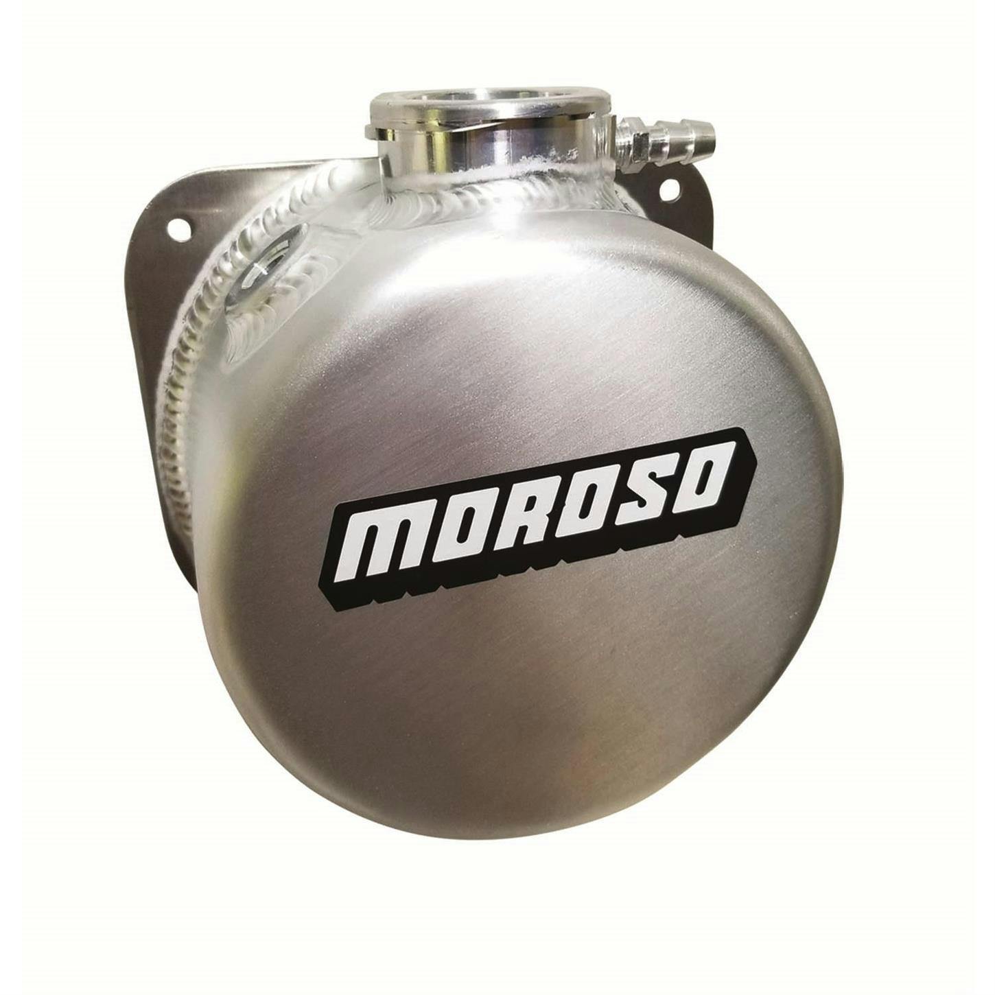 Moroso 63651 Tank, Coolant Exp, Catch Can, Billet Neck, 1.5 Qt.