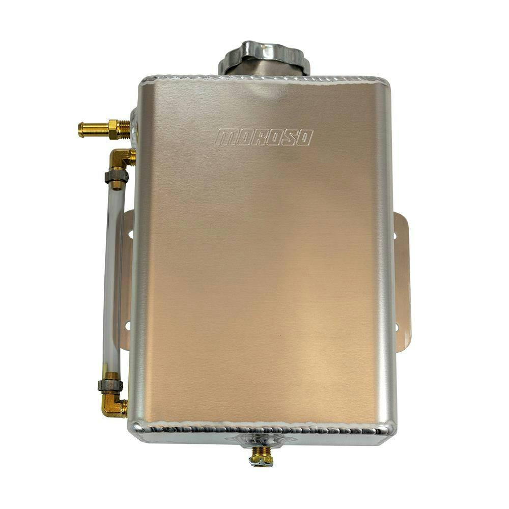 Moroso 63769 Tank, Coolant Exp, Recovery, Catch Can, 4 Qt