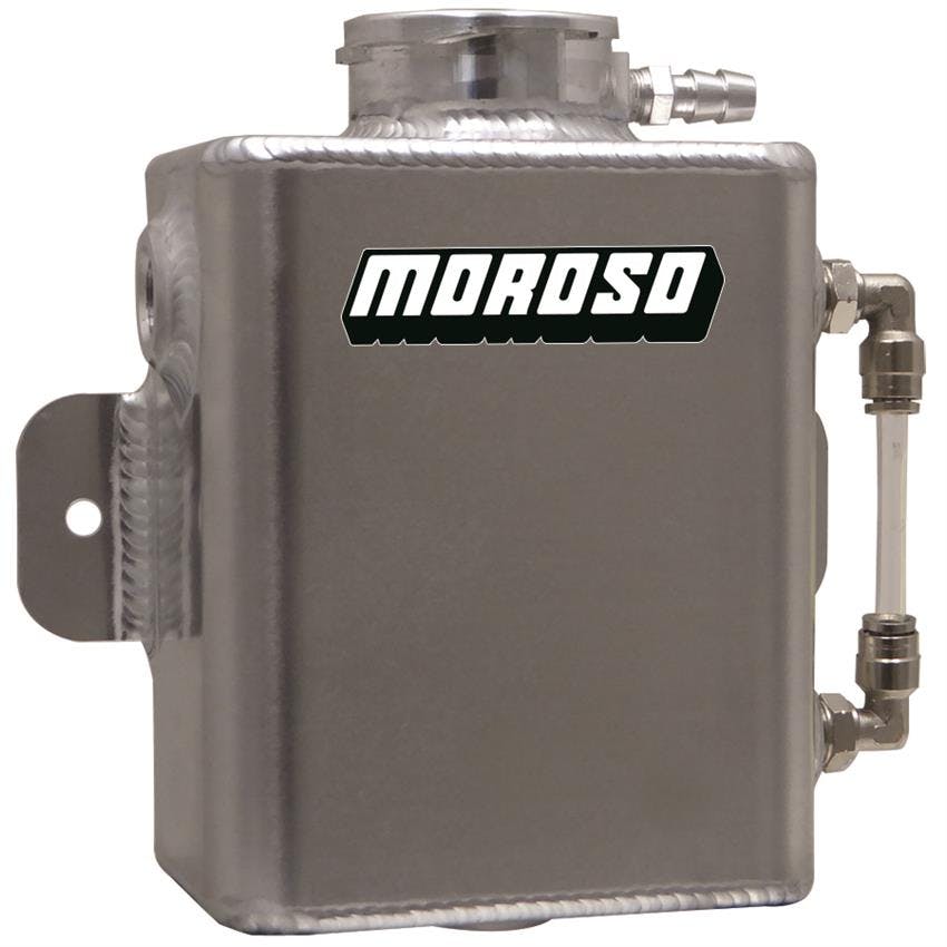Moroso 63773 Tank, Coolant Exp, Catch Can, W/ Sight Tube