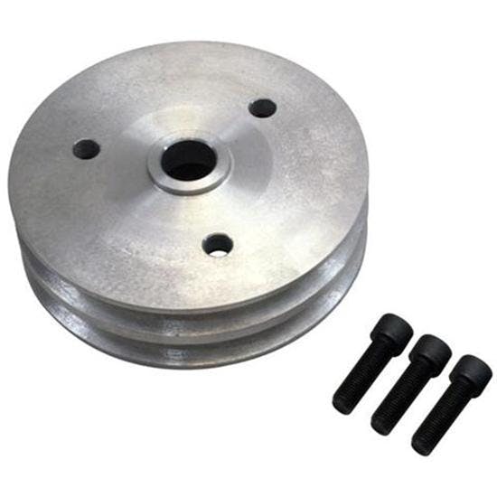 Moroso 64060 Chevy Short Pump Double Groove Crank Pulley