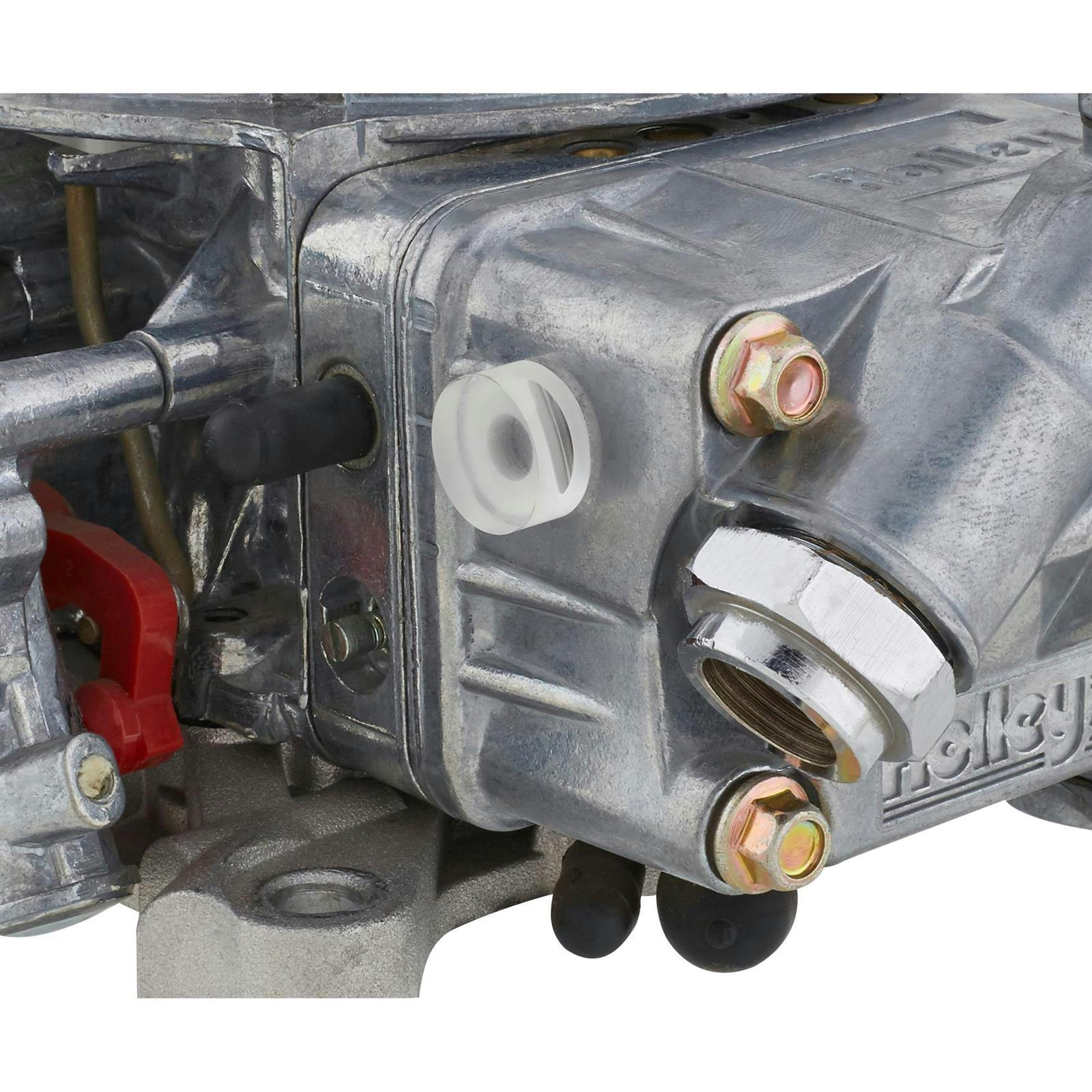 Holley Carburetor Float Bowl Clear View Sight Plugs