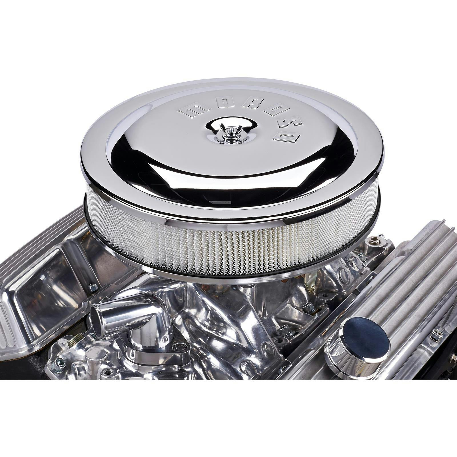 Moroso 65910 Chrome Air Cleaner, 14 x 3 Inch