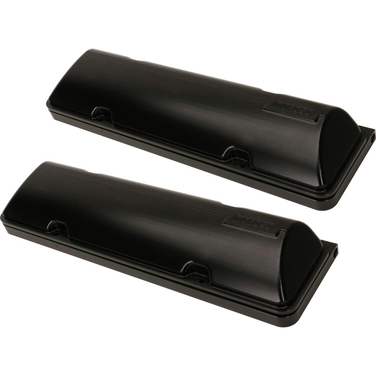 Moroso 68051 Billet Valve Covers with Oilers, SBC