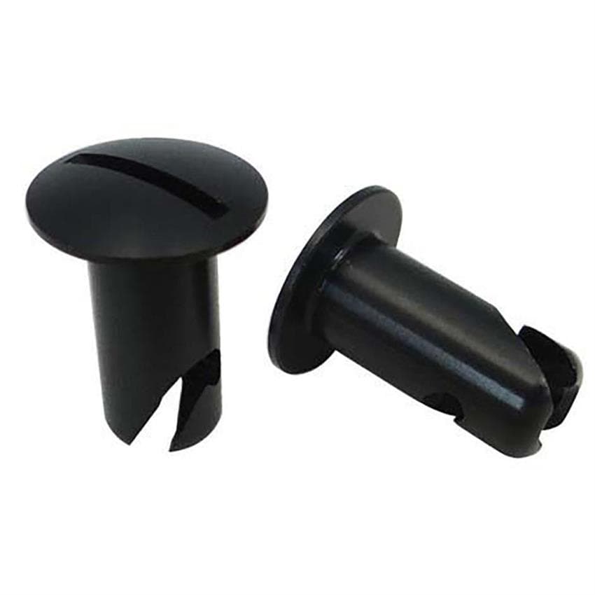 Moroso 71346 Quick Fastener, Oval, 5/16 In X .500, Steel, Black