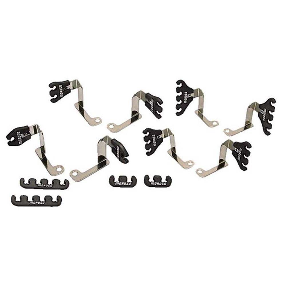 Moroso 72178 Ignition Wire Loom Kit, BBC, Blk