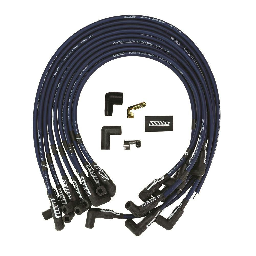 Moroso 73672 Wire Set, Ultra 40, Unsleeved, BBC, HEI Crab Cap