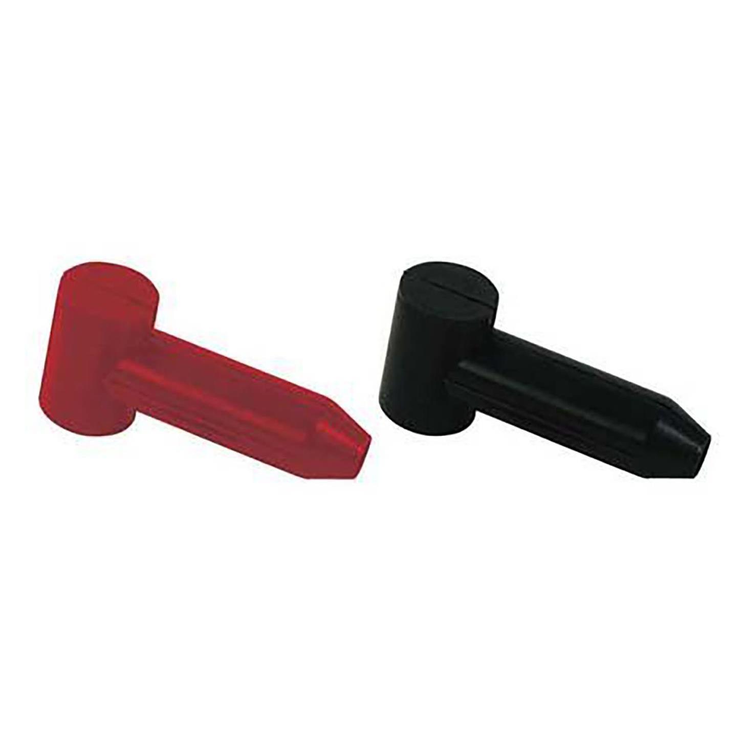 Moroso 74110 Boots, Battery Disconnect TerminaLS, Black & Red