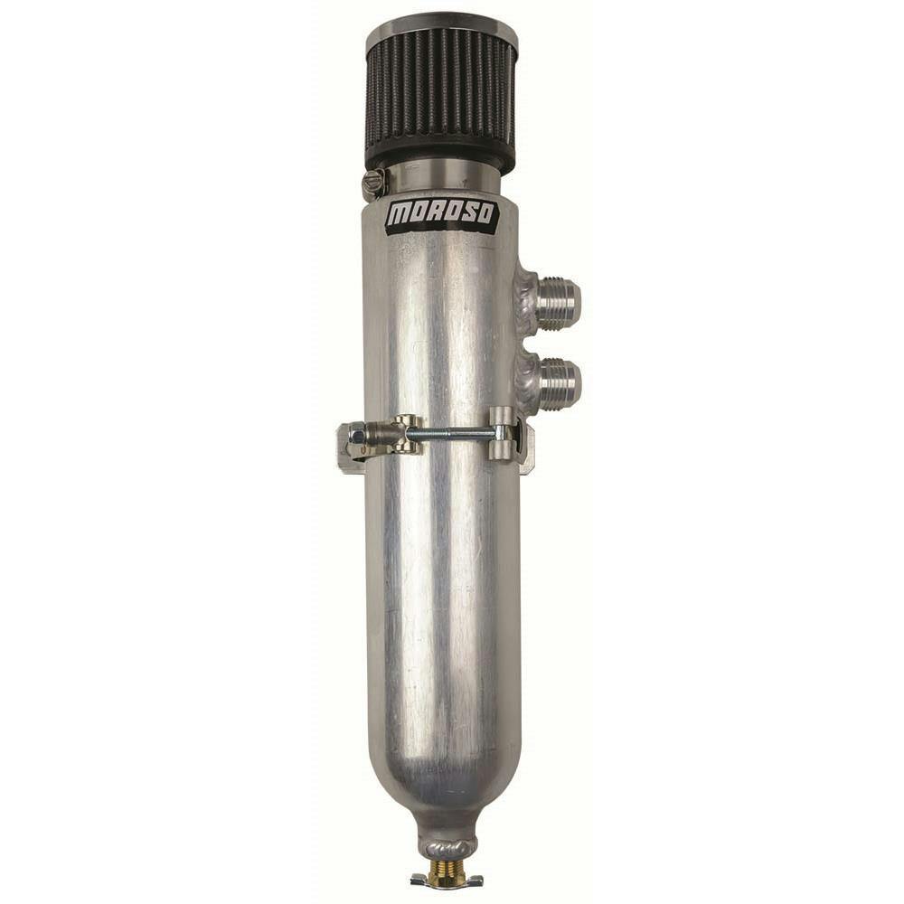 Moroso 85466 Tank, Breather, Catch Can, Vacuum Pump