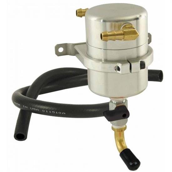 Moroso 85474 Universal Air/Oil Catch Can Separator, Large Body