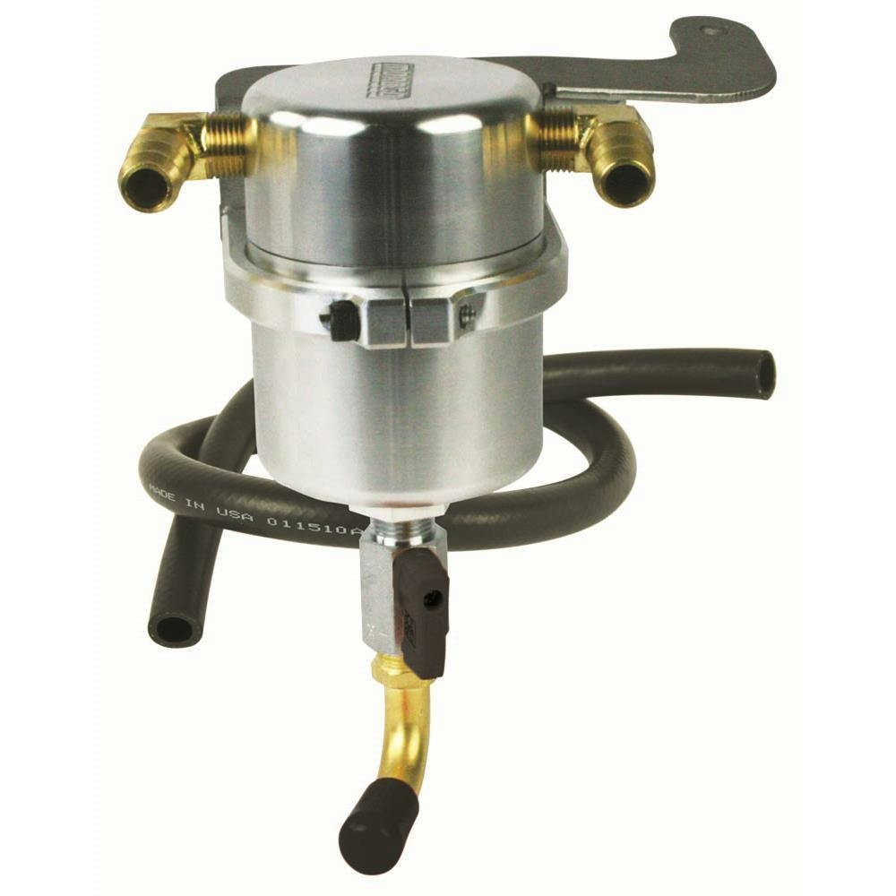 Moroso 85491 Separator, Air Oil, Mustang Supercharged, 11-14