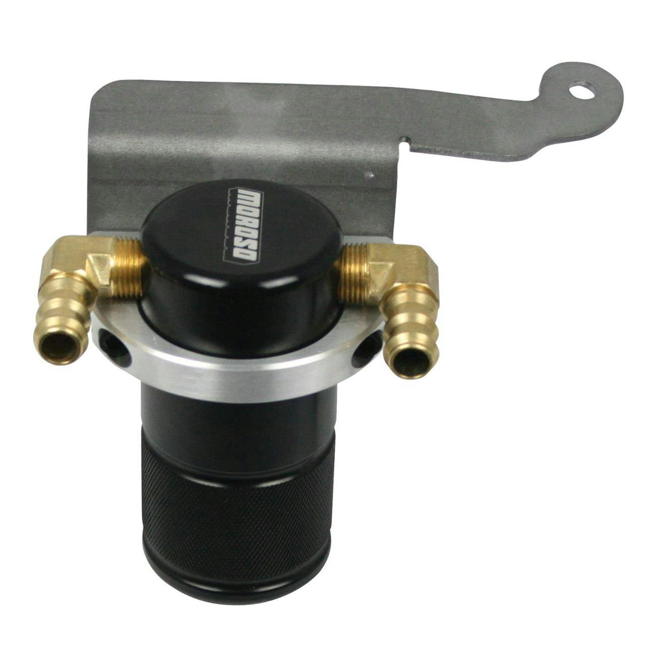 Moroso 85629 Separator, Air Oil, Black, Mustang, 11-14