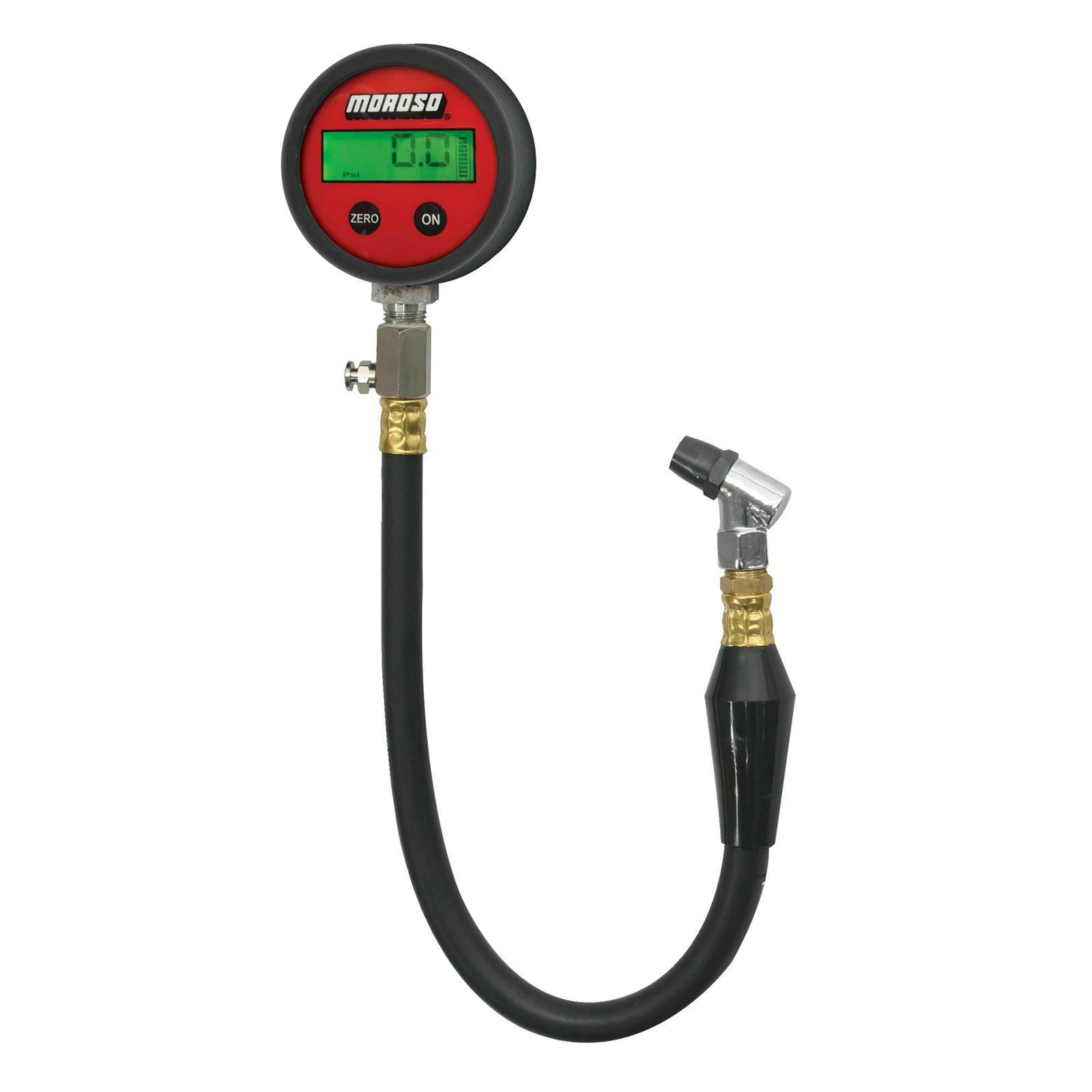 Moroso 89575 Tire Gauge, 0-60 Psi, Digital, backlit