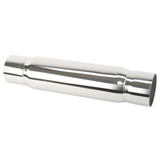 Moroso 94056 Spiral Flow Auger Muffler, 3.5 Inch Stainless Steel