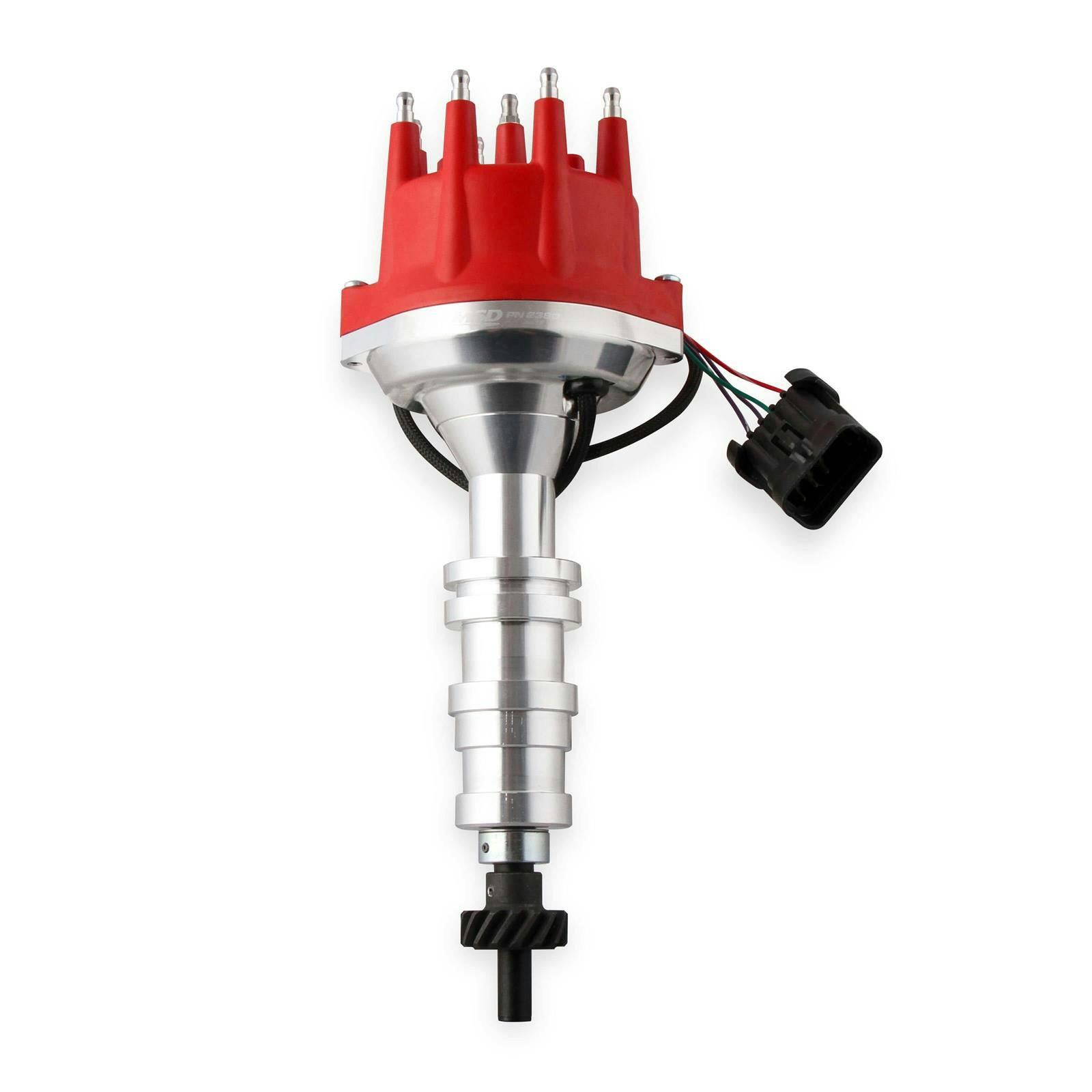 MSD 2380 Ford FE Dual Sync Distributor, Red