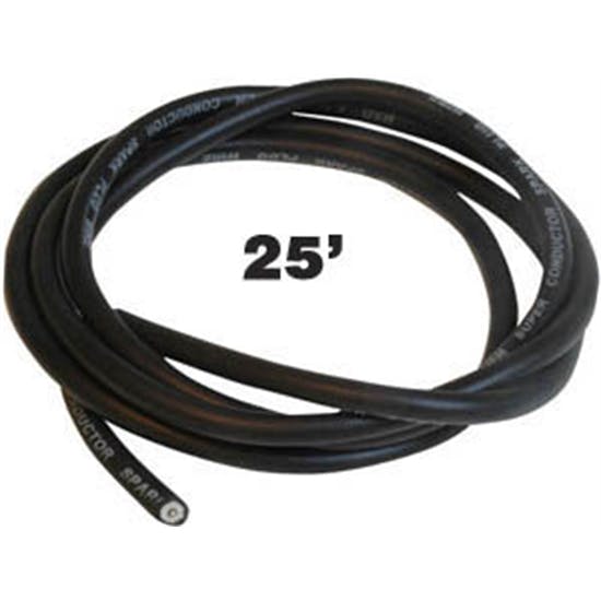 MSD 34013 Super Conductor Bulk Wire, Black 25Ft