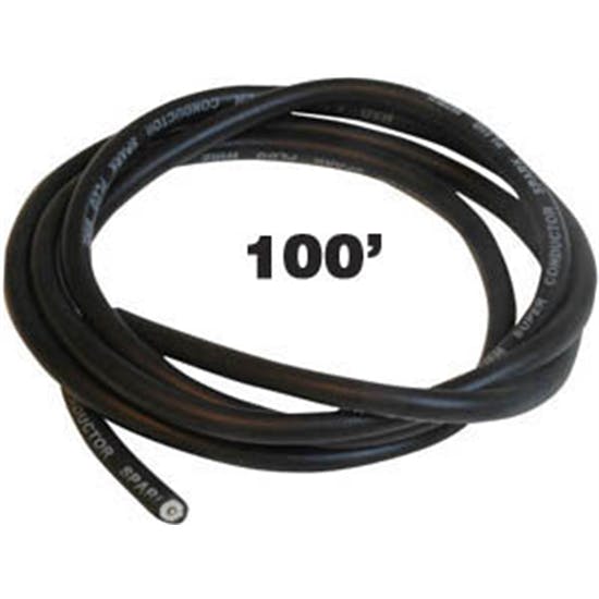 MSD 34043 Super Conductor Bulk Wire, Black 100Ft