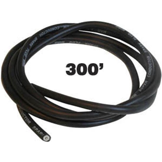 MSD 34053 Super Conductor Bulk Wire, Black 300Ft