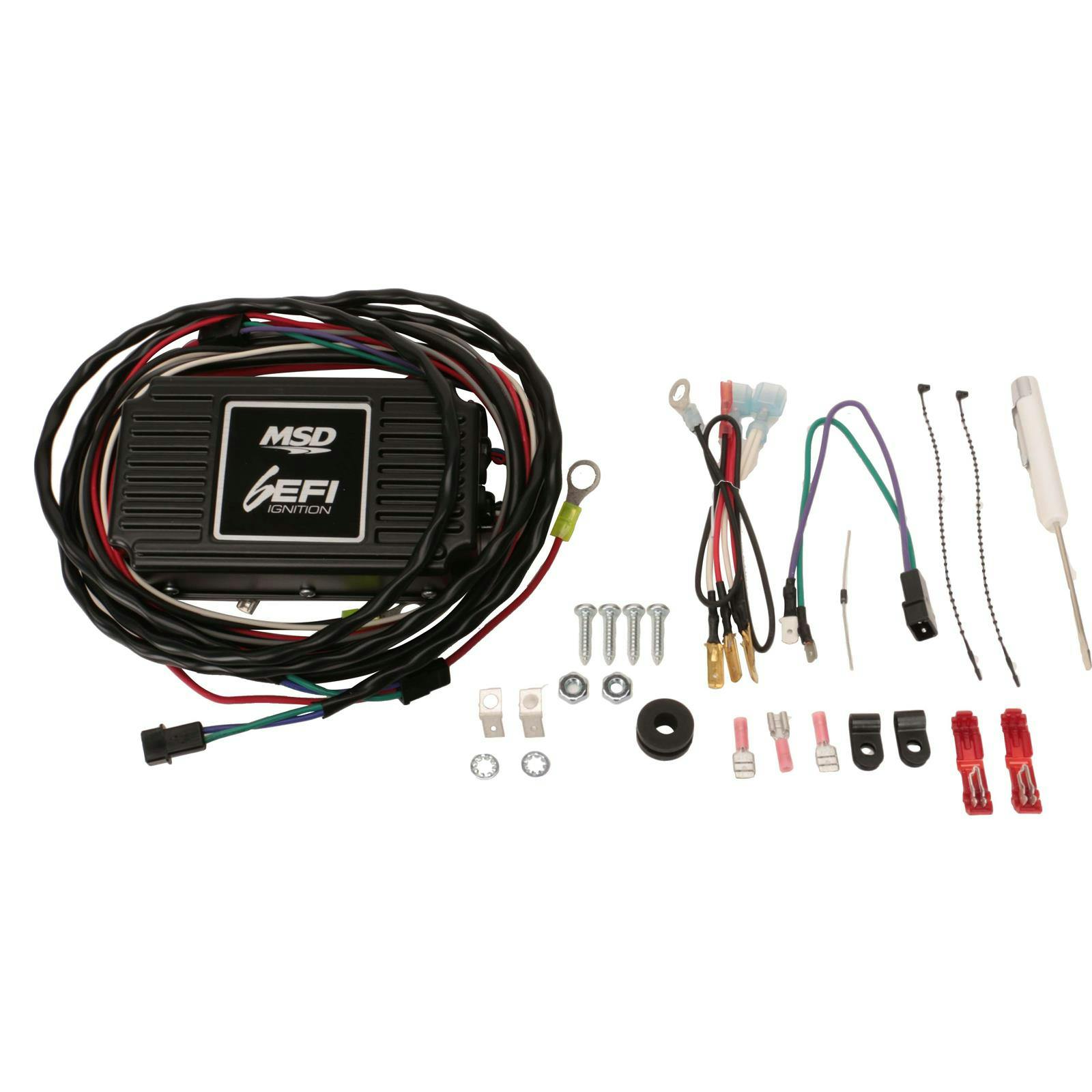 MSD 6415 Ignition Control Box, 6EFI Universal, Black