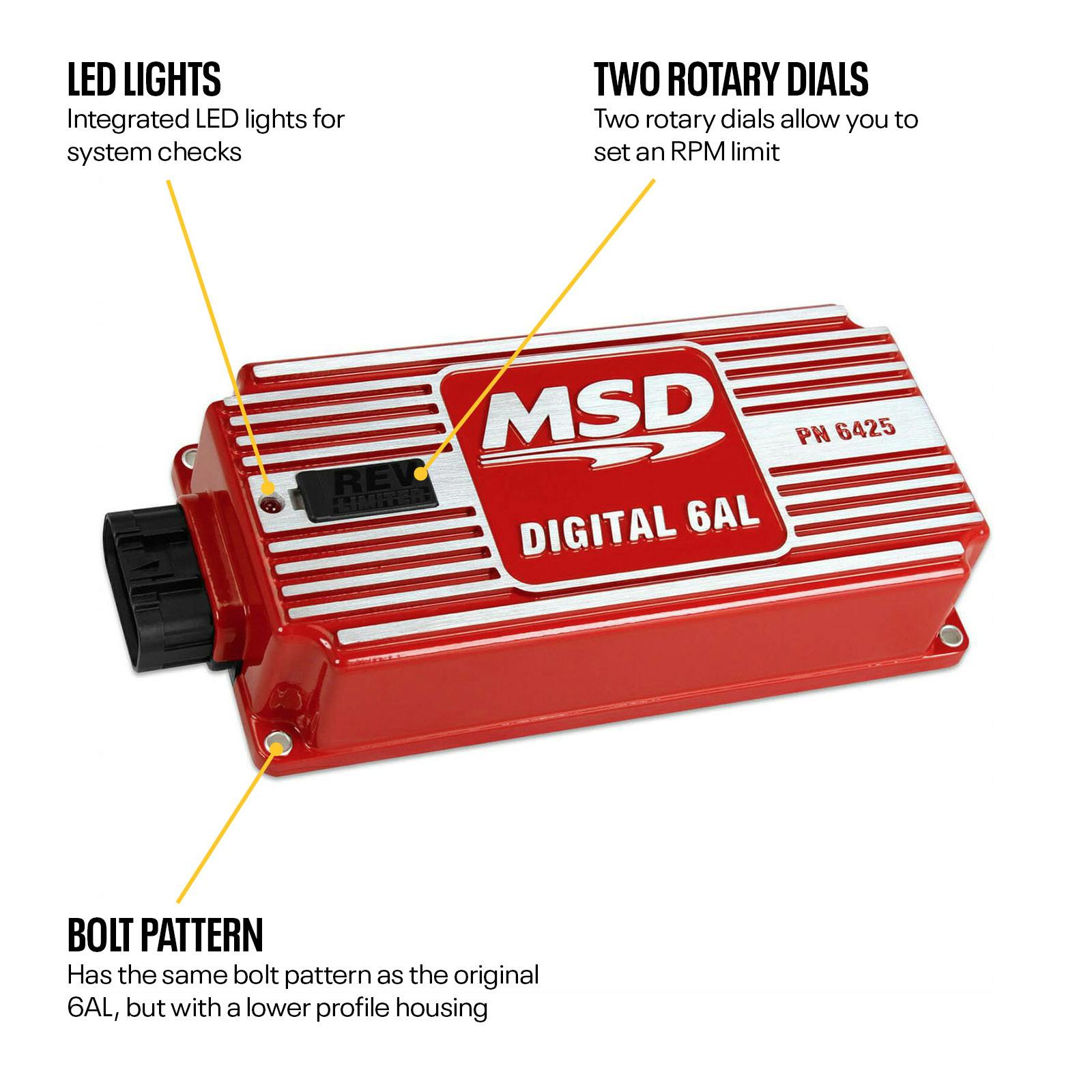MSD 6425 6AL Digital Ignition Control Box