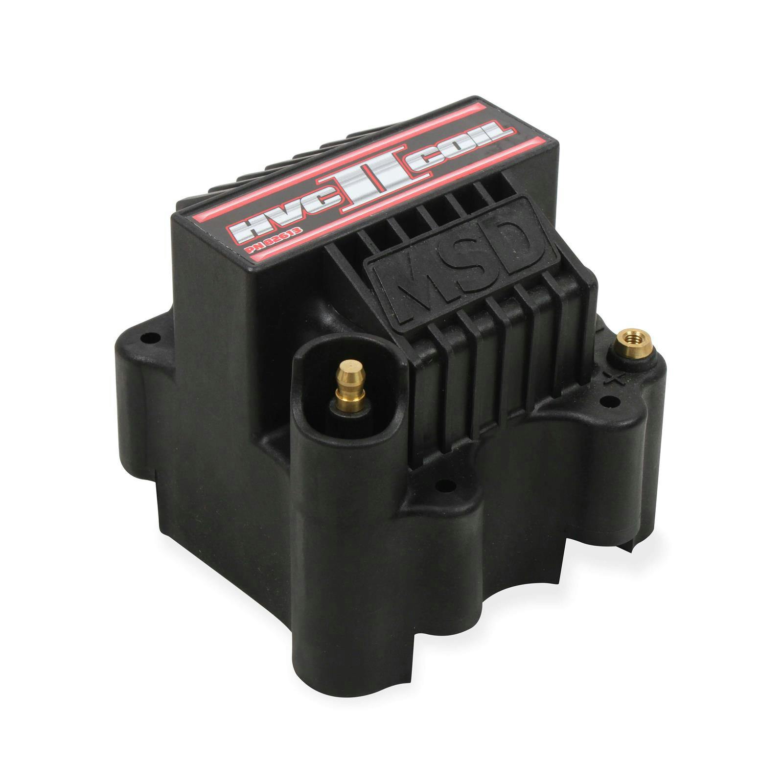 MSD 82613 HVC-II Series Ignition Coil, 7/8 Series, Black, Single