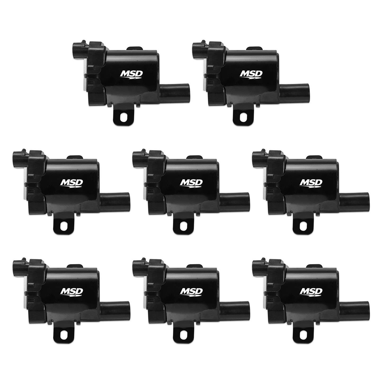 MSD 826383 Ignition Coil, GM LS Blaster, L-Series Truck, 8-Pack