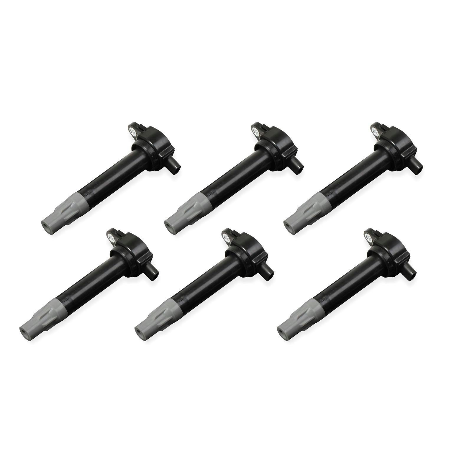 MSD 827263 Blaster Coil, 2006-10 Chrysler V6, 6-Pack, Black