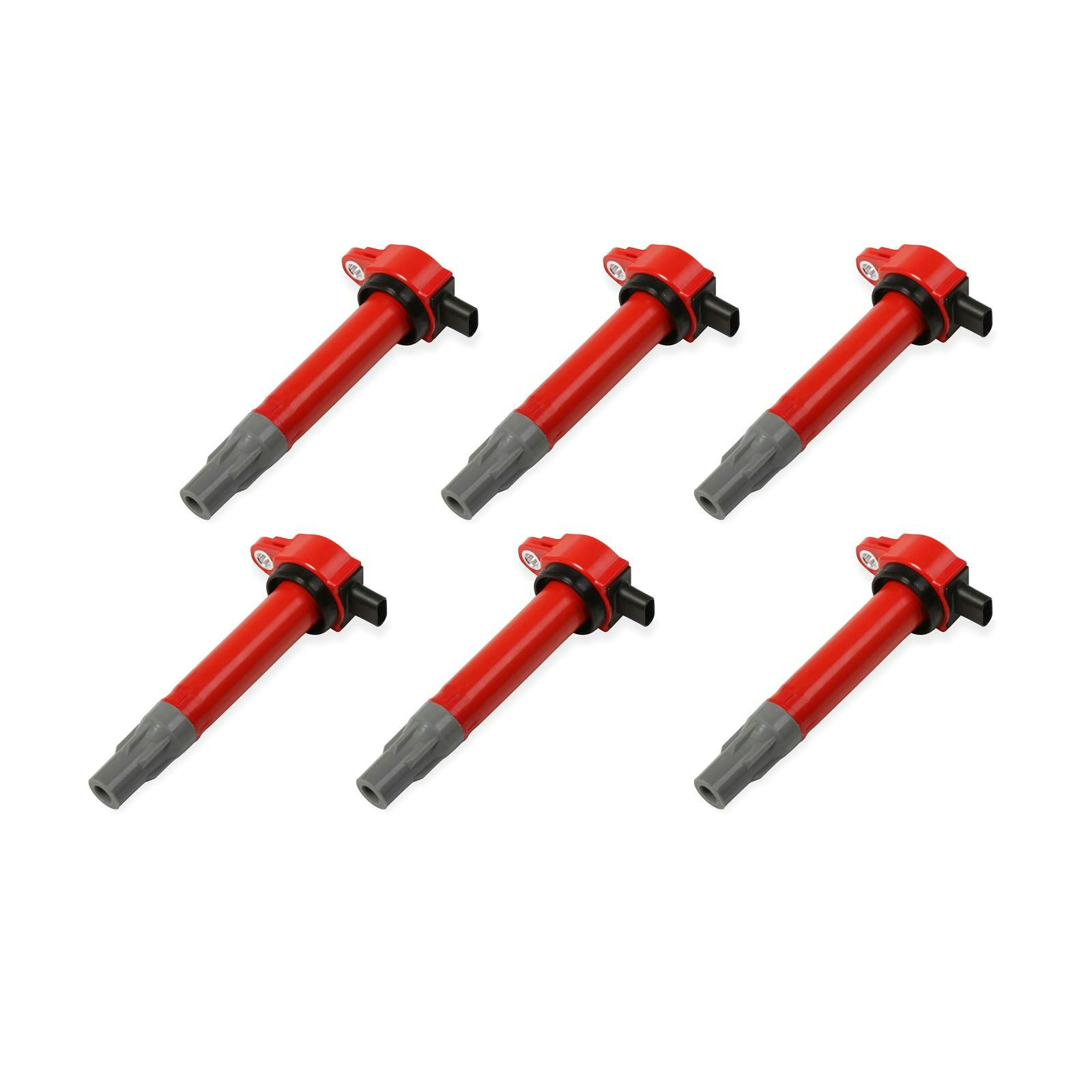 MSD 82726 Blaster Coil, 2006-10 Chrysler V6, 6-Pack, Red