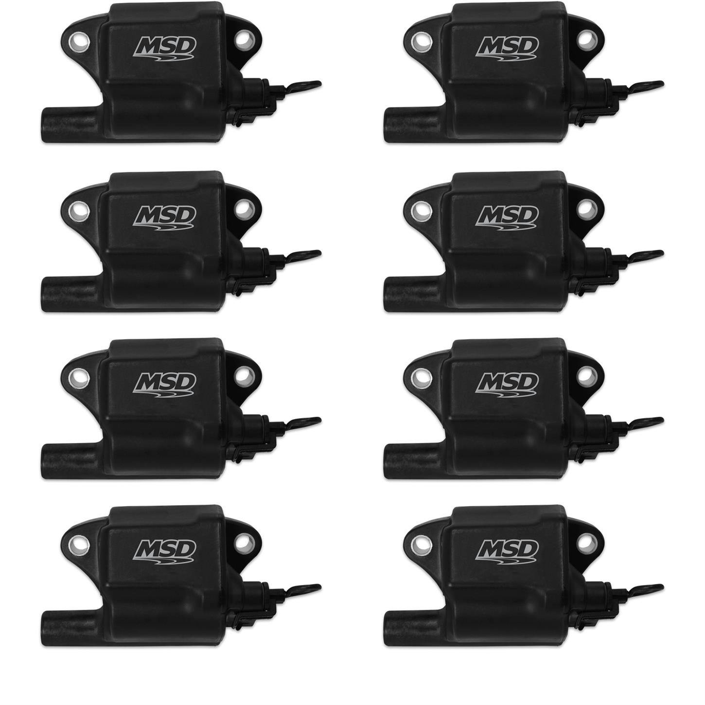 MSD 828783 Ignition Coil, Pro Power Series, GM LS2/LS7, 8-Pack