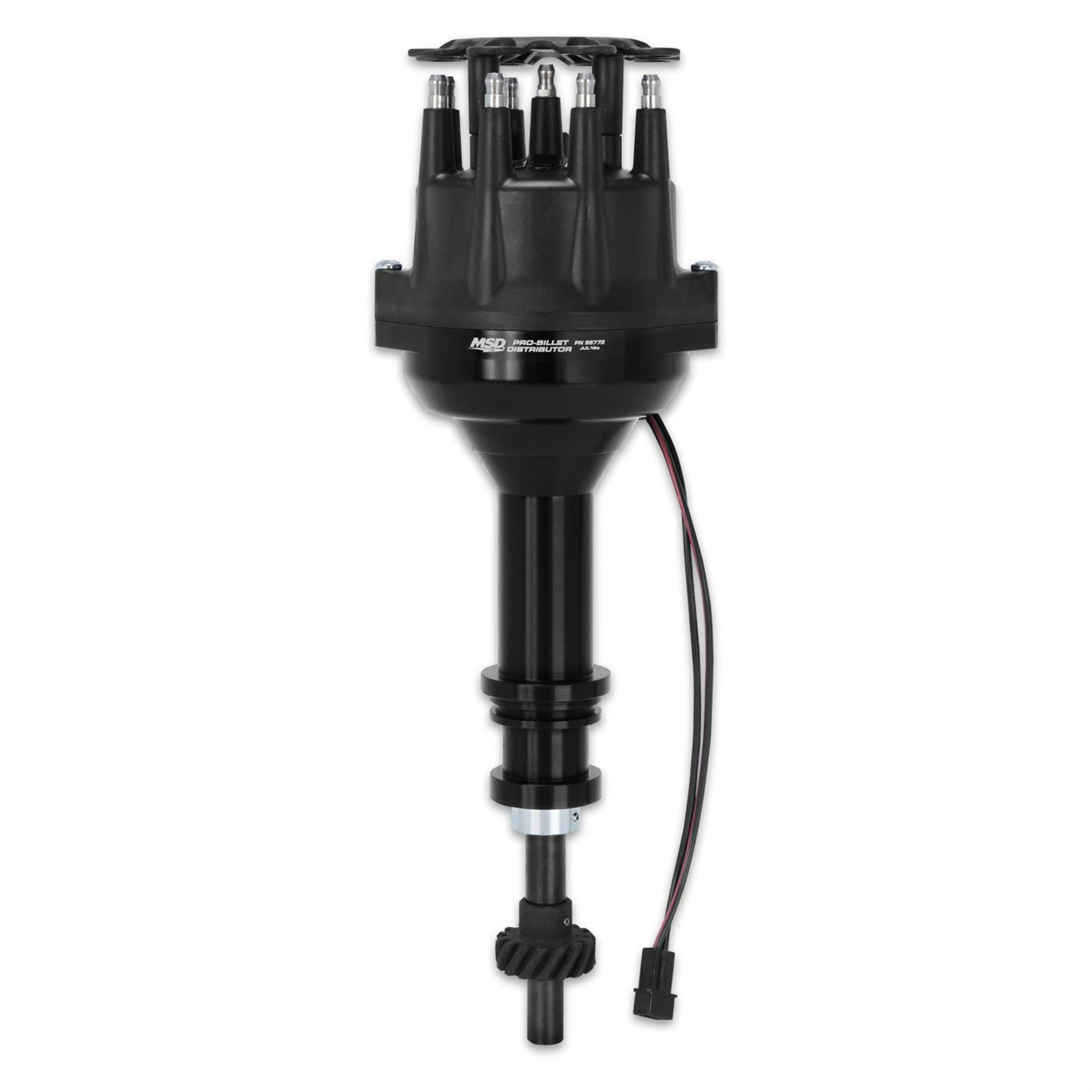 MSD 85773 Black Pro-Billet Distributor, 351C-460 Ford