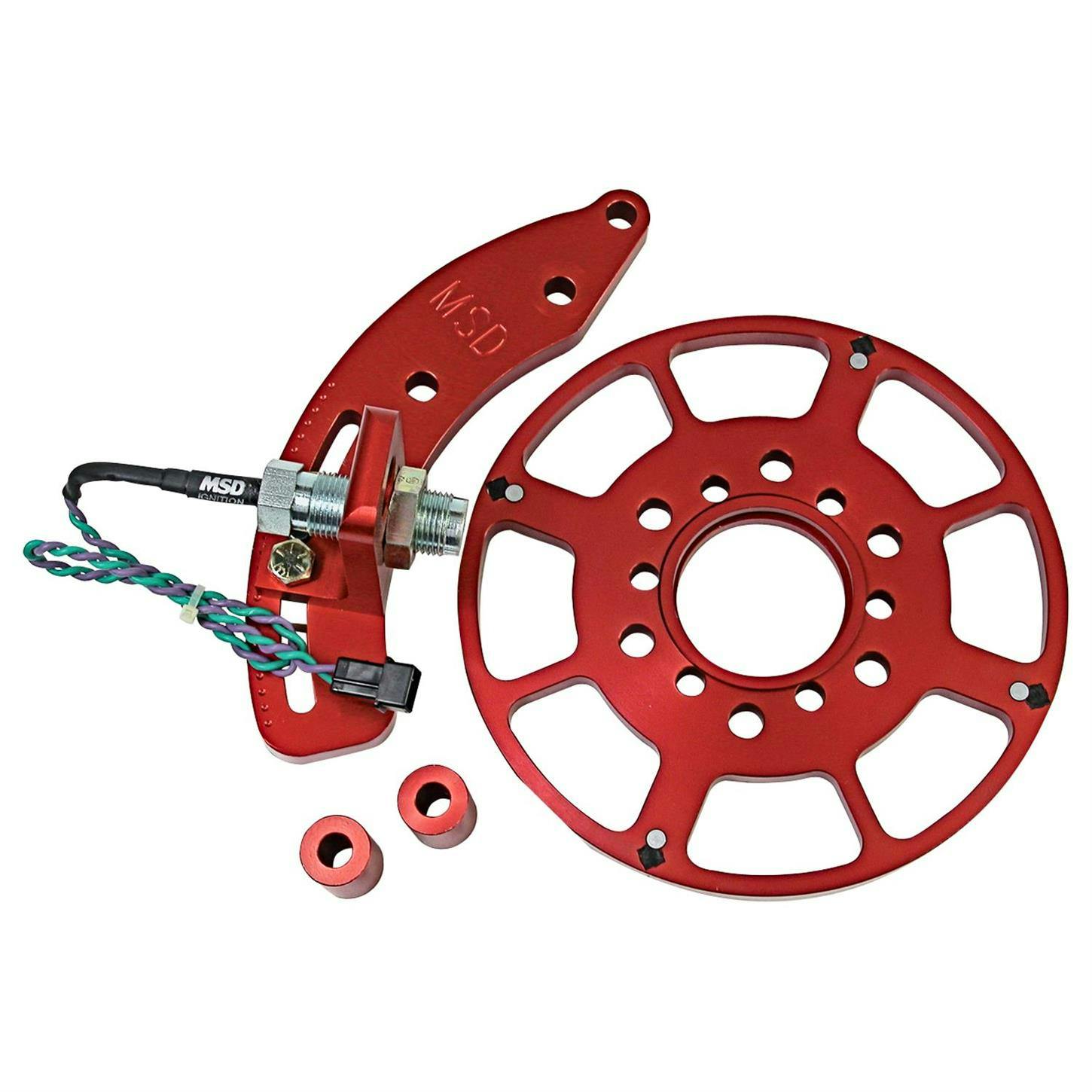 MSD 8633 Crank Trigger Wheel Kit, Flying Magnet, Chrysler SB