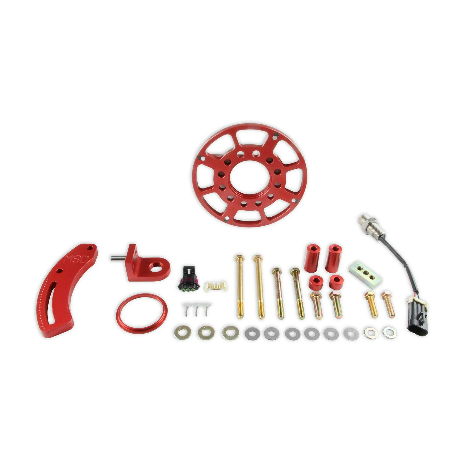 MSD 86401 Crank Trigger Wheel Kit, Flying Magnet, SBF, Windsor