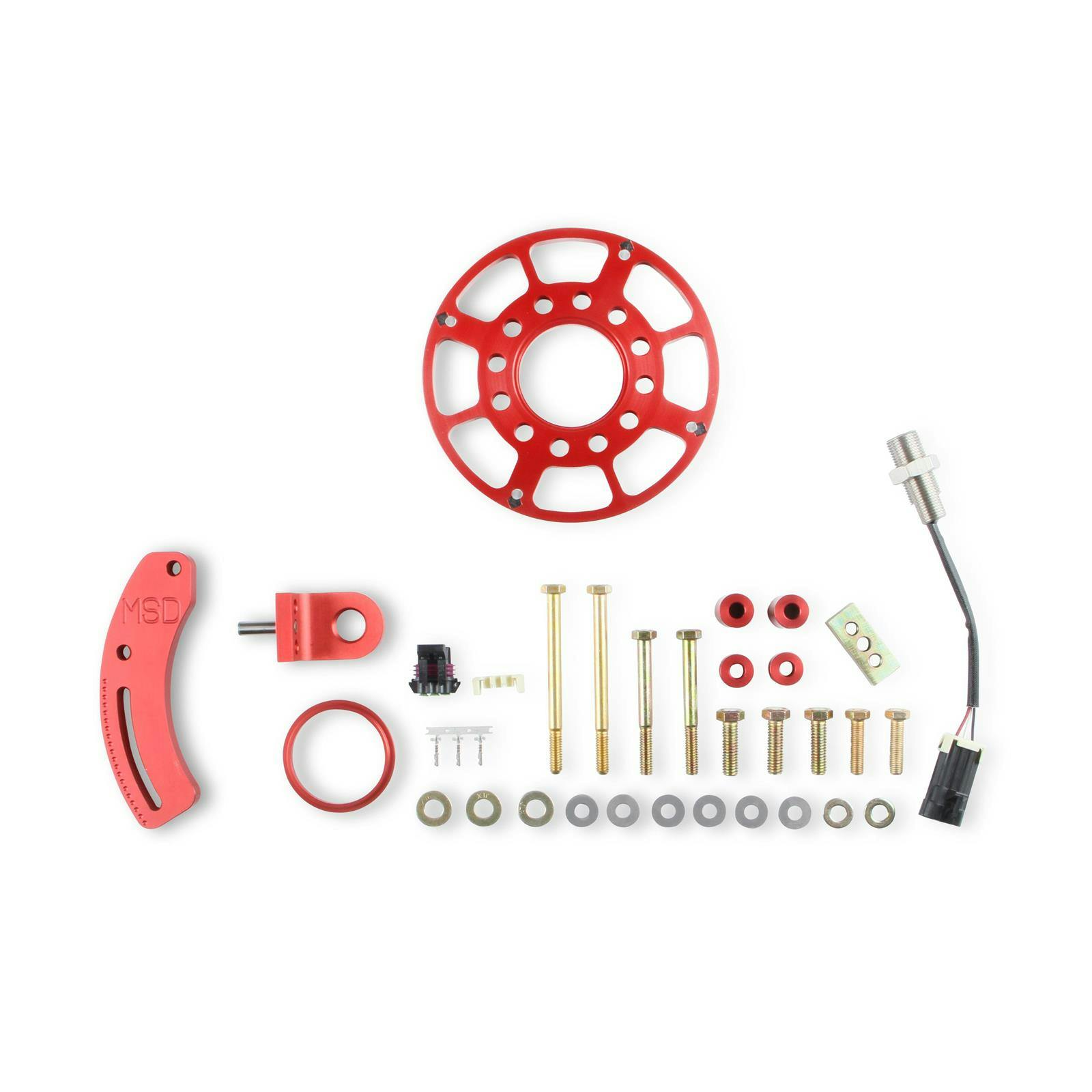 MSD 86401 Crank Trigger Wheel Kit, Flying Magnet, SBF, Windsor