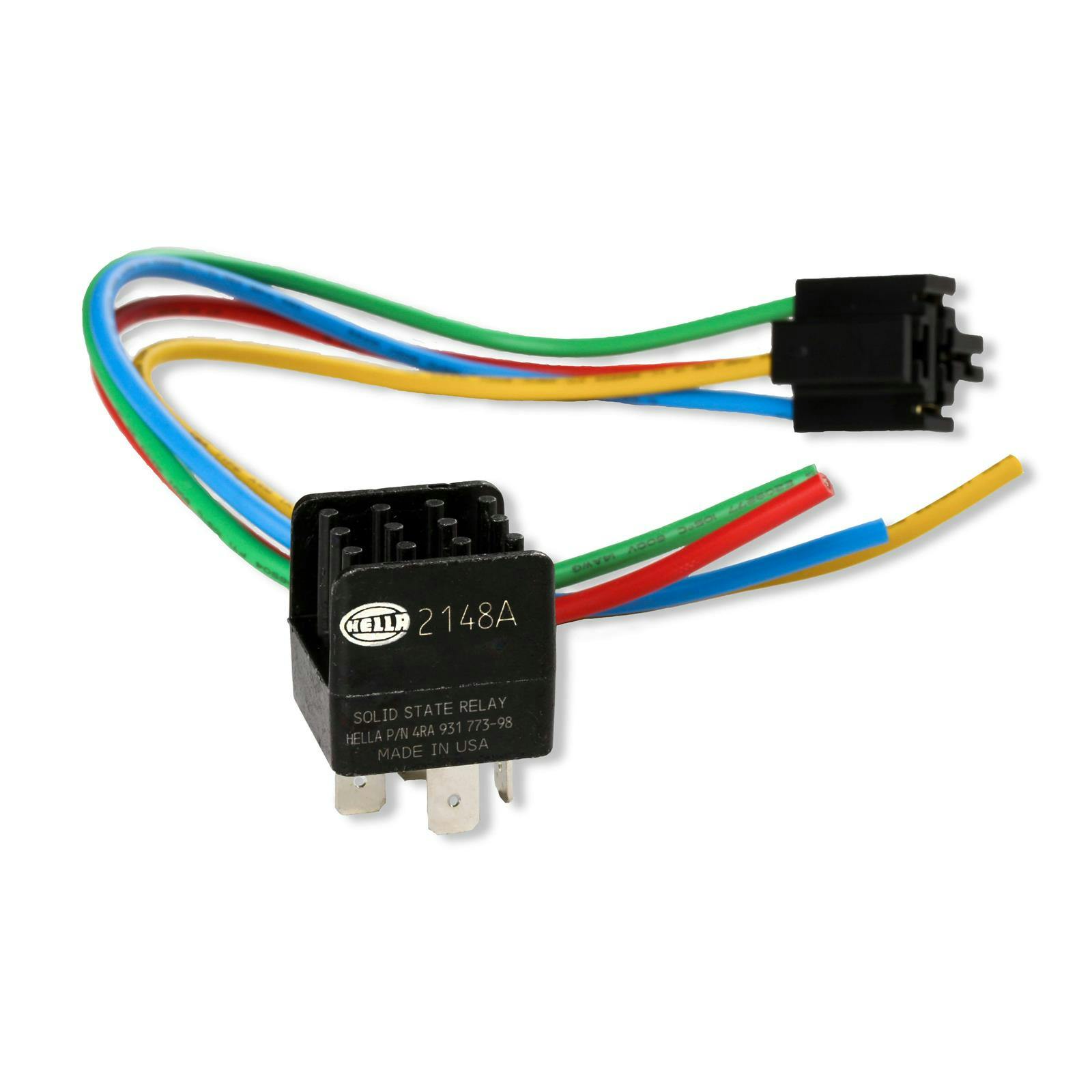 MSD 89612 Solid State Normally Open Relay with Socket Harness