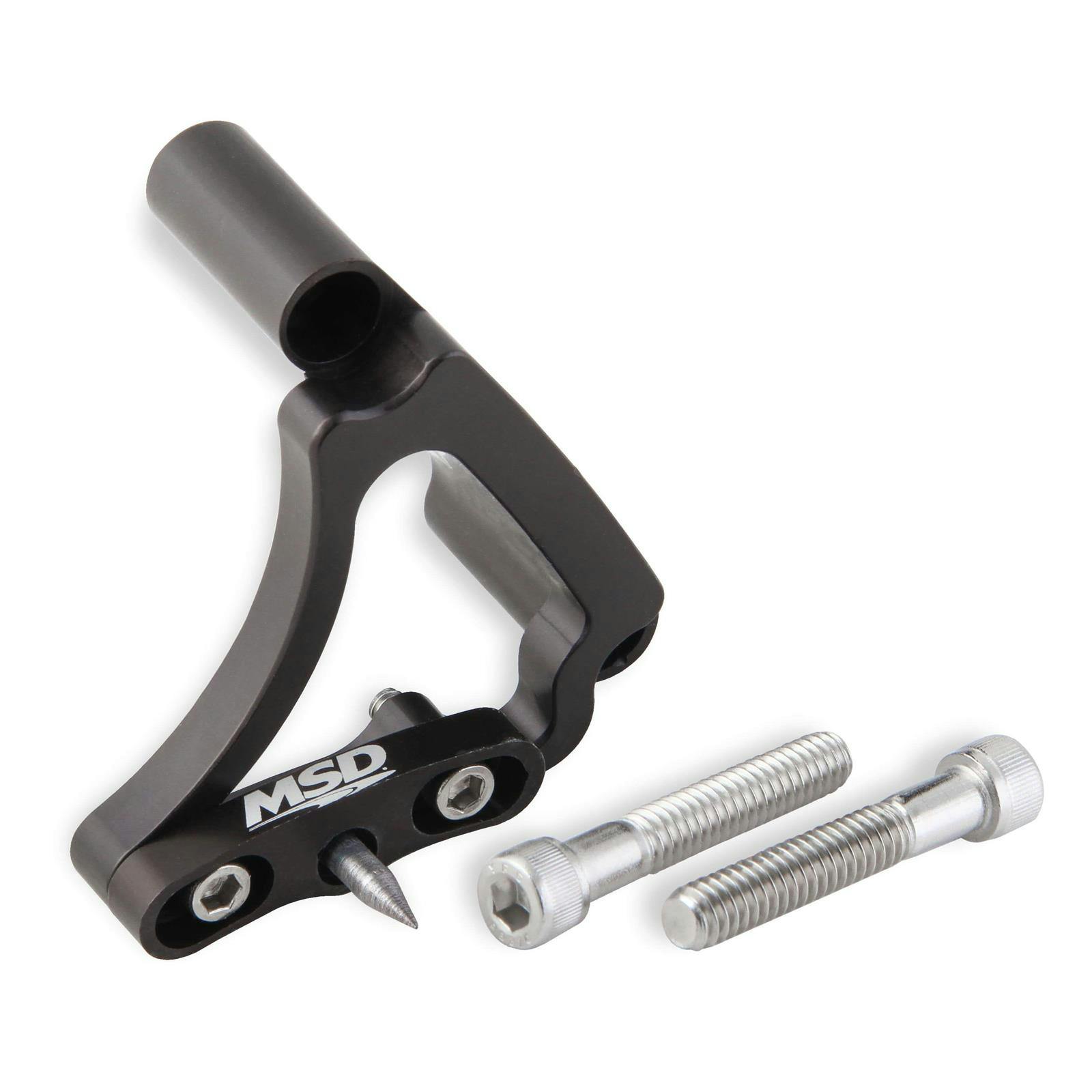 MSD 89882 Adjustable Billet Timing Pointer, SBC, 7 Inch Balancer