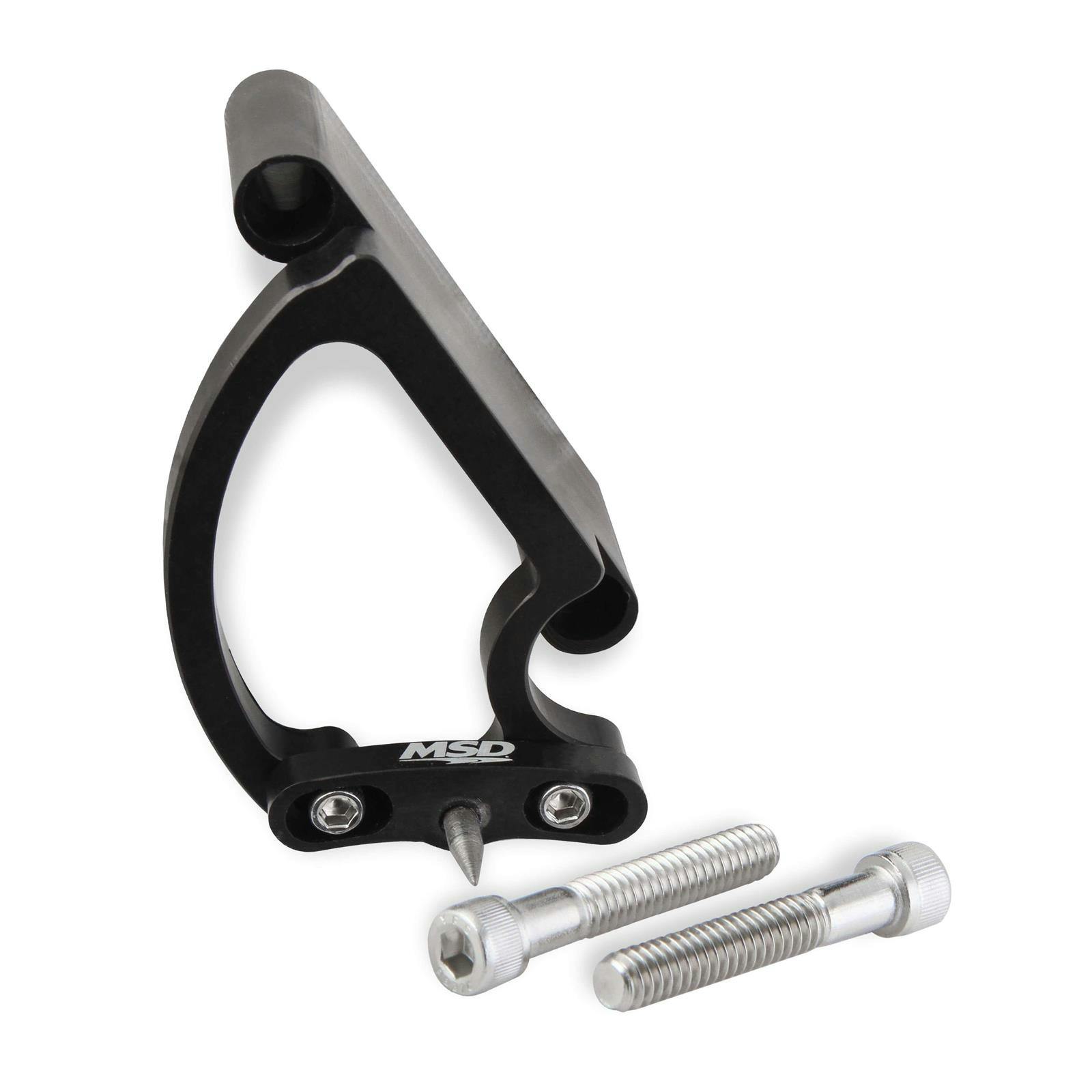 MSD 89885 Adjustable Billet Timing Pointer, 7 Inch Chevy Balancer